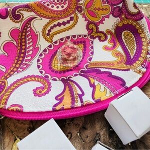 13 Pink Silver Dresser Knobs